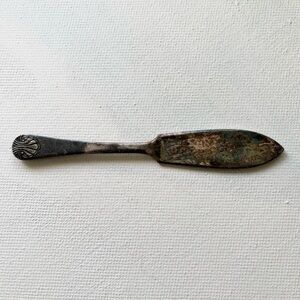 Silver Plated Butter Knife Made in England